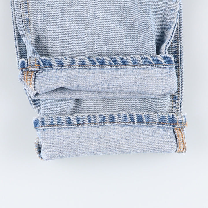 Ralph Lauren POLO JEANS COMPANY SATURDAY JEAN Straight denim pants for women, size L (w30) cotton Blue type light blue Vintage Second Hand