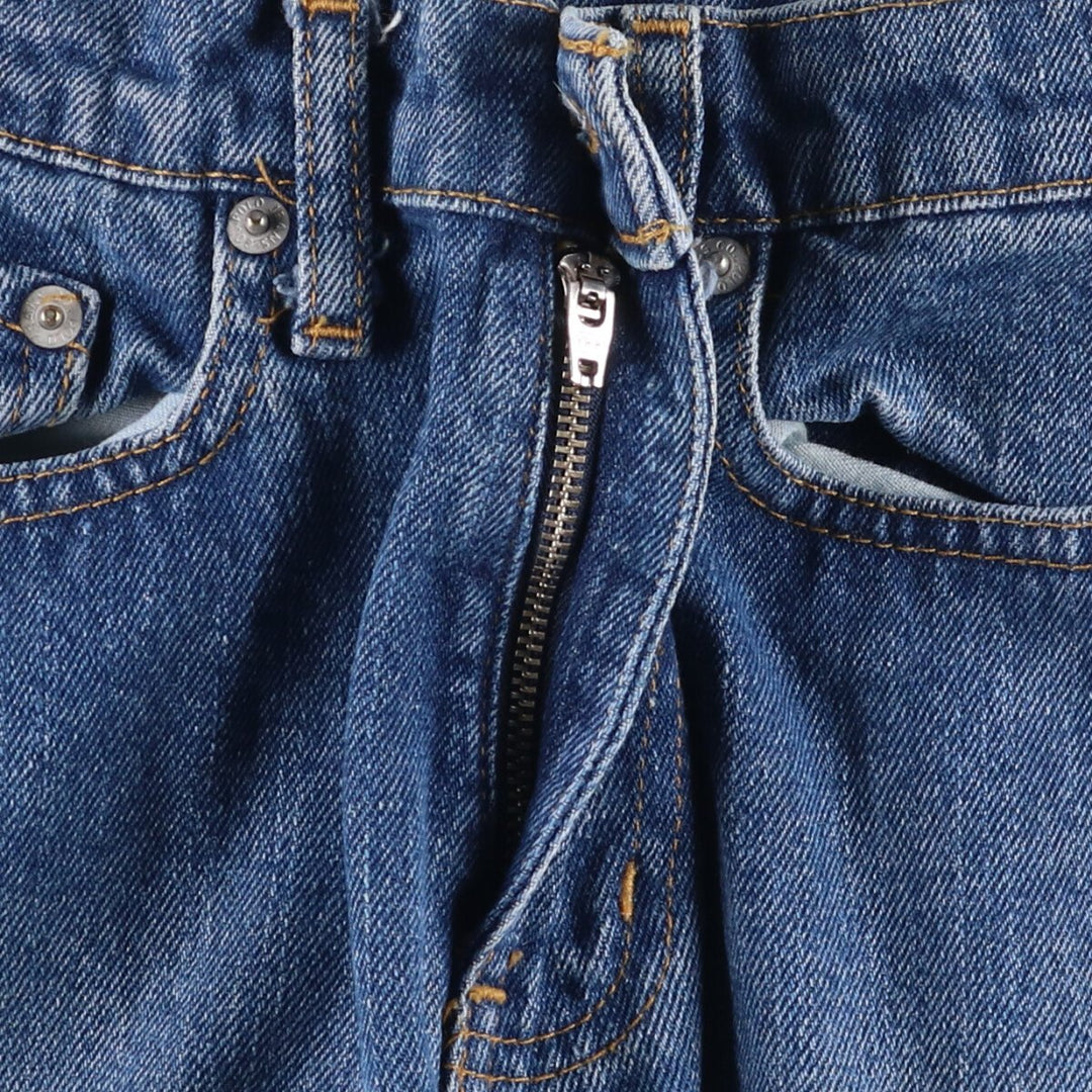 Ralph Lauren POLO JEANS COMPANY BOOTCUT JEAN Flared cut denim pants Women's L (w29) equivalent cotton blue type Vintage Second Hand