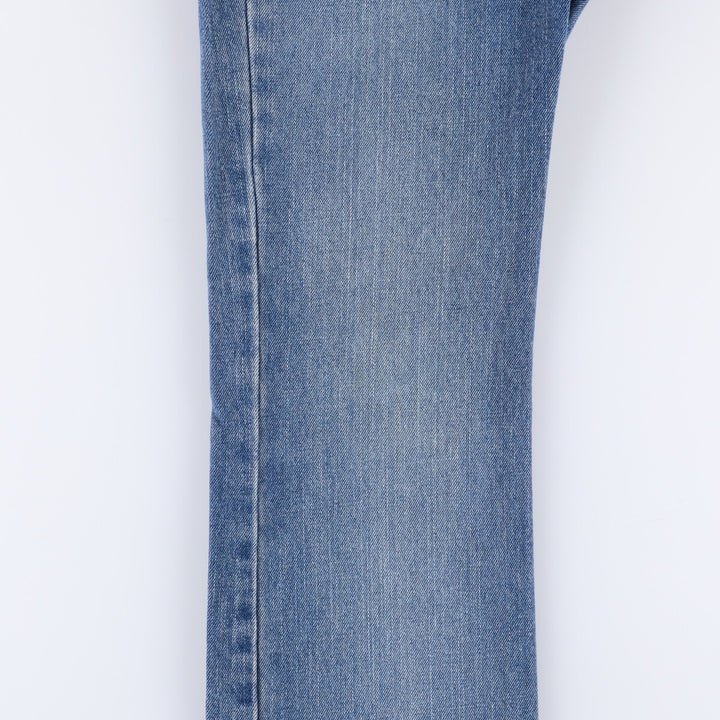 Ralph Lauren POLO JEANS COMPANY BOOTCUT JEAN Flared cut denim pants Women's L (w29) equivalent cotton blue type Vintage Second Hand