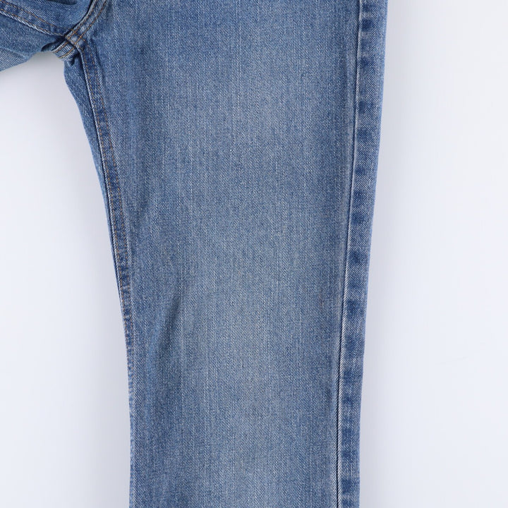 Ralph Lauren POLO JEANS COMPANY BOOTCUT JEAN Flared cut denim pants Women's L (w29) equivalent cotton blue type Vintage Second Hand