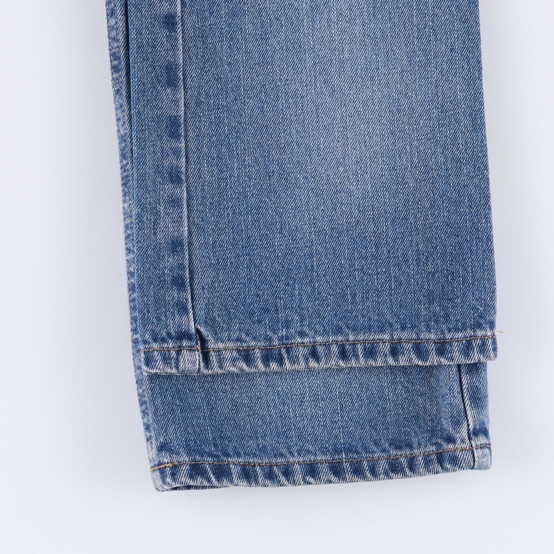 Ralph Lauren POLO JEANS COMPANY BOOTCUT JEAN Flared cut denim pants Women's L (w29) equivalent cotton blue type Vintage Second Hand