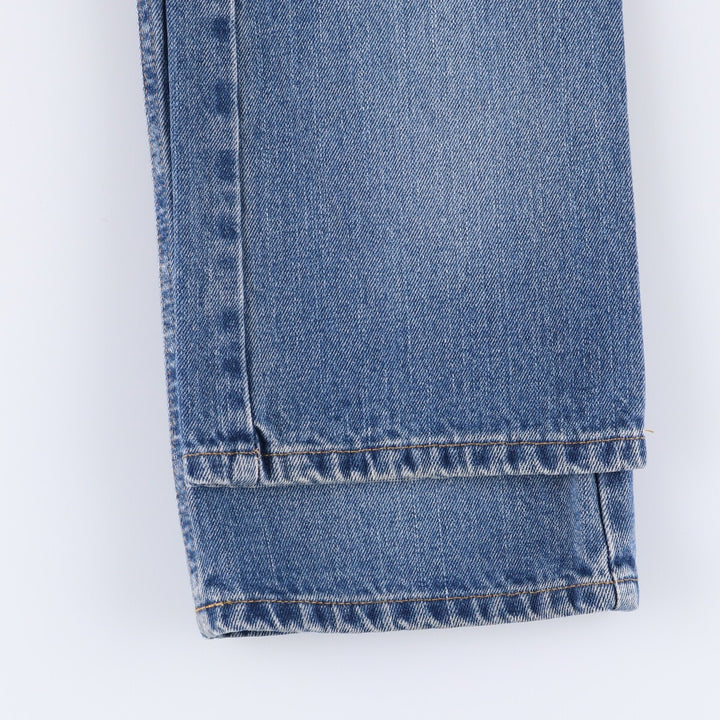 Ralph Lauren POLO JEANS COMPANY BOOTCUT JEAN Flared cut denim pants Women's L (w29) equivalent cotton blue type Vintage Second Hand