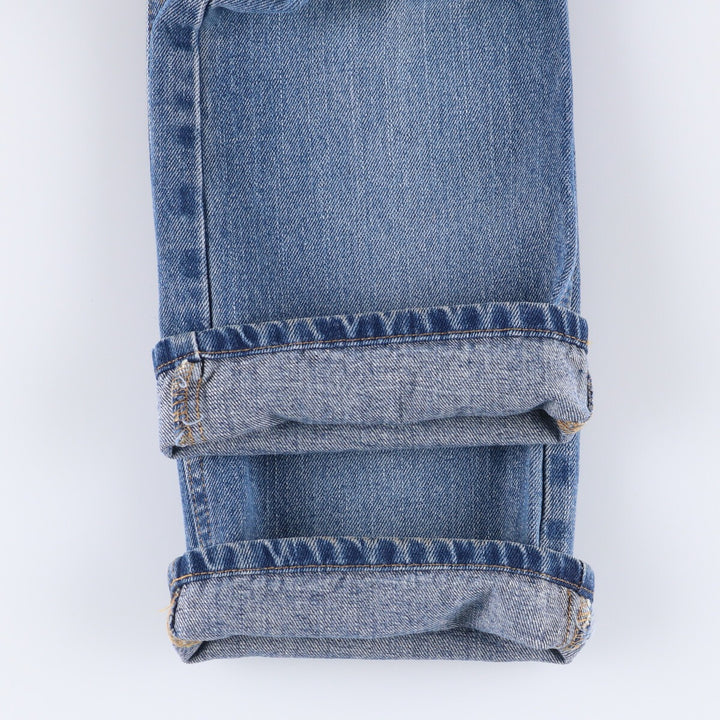 Ralph Lauren POLO JEANS COMPANY BOOTCUT JEAN Flared cut denim pants Women's L (w29) equivalent cotton blue type Vintage Second Hand