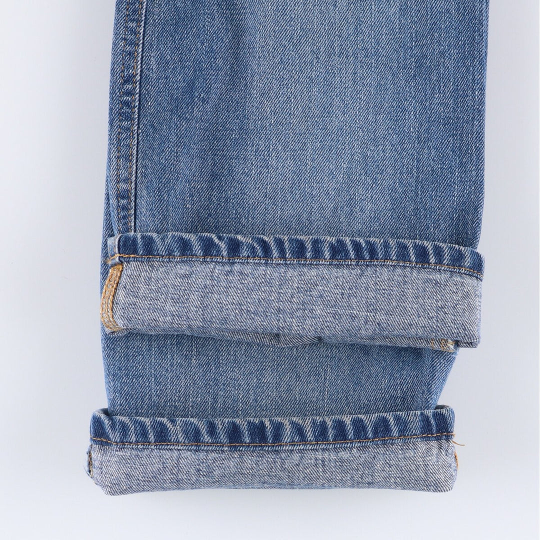 Ralph Lauren POLO JEANS COMPANY BOOTCUT JEAN Flared cut denim pants Women's L (w29) equivalent cotton blue type Vintage Second Hand