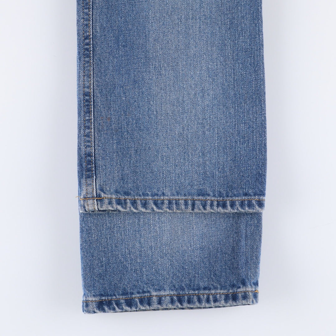 Ralph Lauren POLO JEANS COMPANY BOOTCUT JEAN Flared cut denim pants Women's L (w29) equivalent cotton blue type Vintage Second Hand