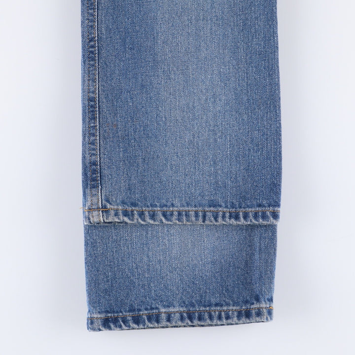 Ralph Lauren POLO JEANS COMPANY BOOTCUT JEAN Flared cut denim pants Women's L (w29) equivalent cotton blue type Vintage Second Hand