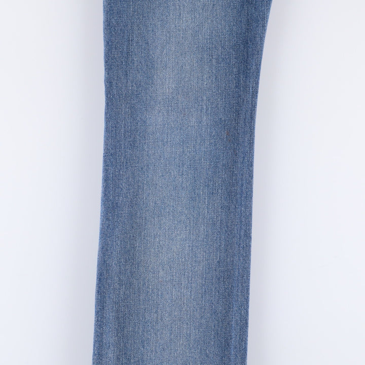 Ralph Lauren POLO JEANS COMPANY BOOTCUT JEAN Flared cut denim pants Women's L (w29) equivalent cotton blue type Vintage Second Hand