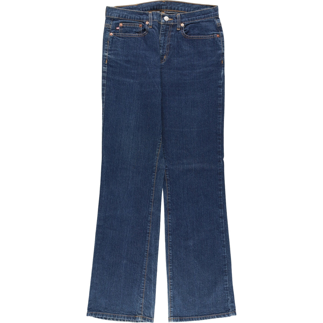 Ralph Lauren POLO JEANS COMPANY BOOTCUT Bootcut denim pants Women's XL (w31) Vintage cotton blue type Vintage Second Hand