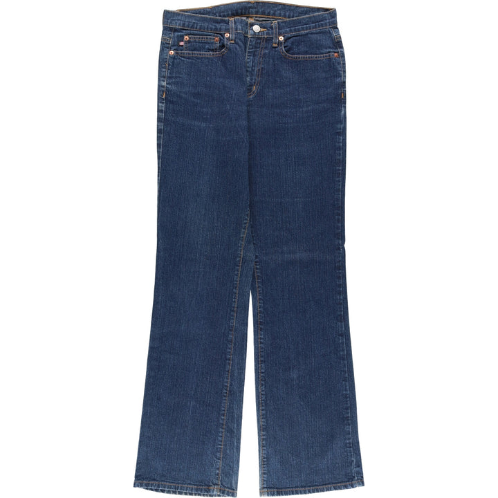 Ralph Lauren POLO JEANS COMPANY BOOTCUT Bootcut denim pants Women's XL (w31) Vintage cotton blue type Vintage Second Hand