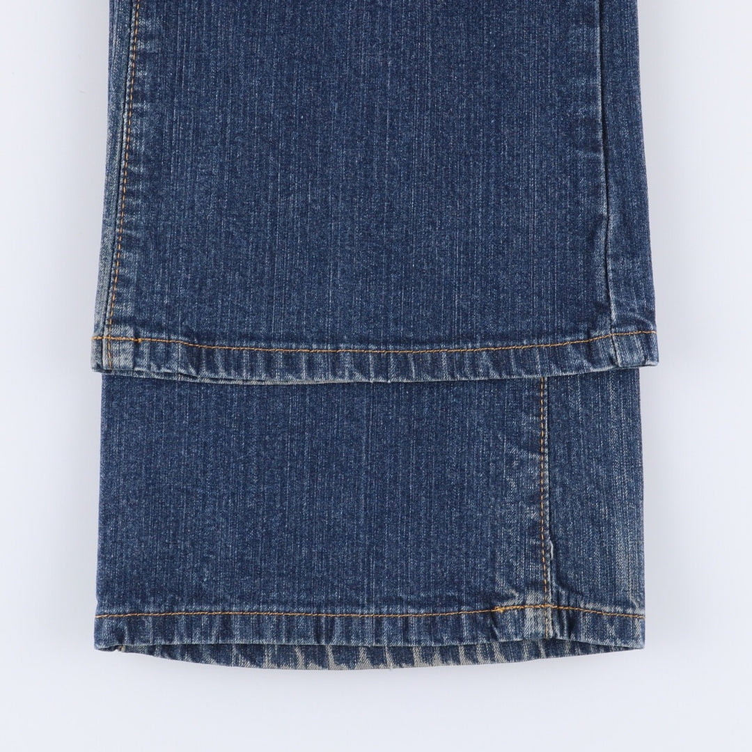 Ralph Lauren POLO JEANS COMPANY BOOTCUT Bootcut denim pants Women's XL (w31) Vintage cotton blue type Vintage Second Hand