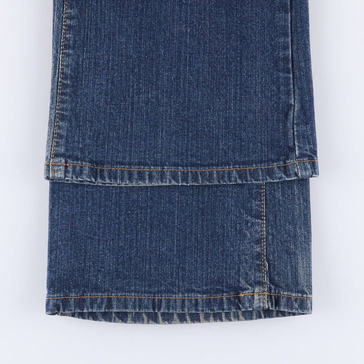 Ralph Lauren POLO JEANS COMPANY BOOTCUT Bootcut denim pants Women's XL (w31) Vintage cotton blue type Vintage Second Hand
