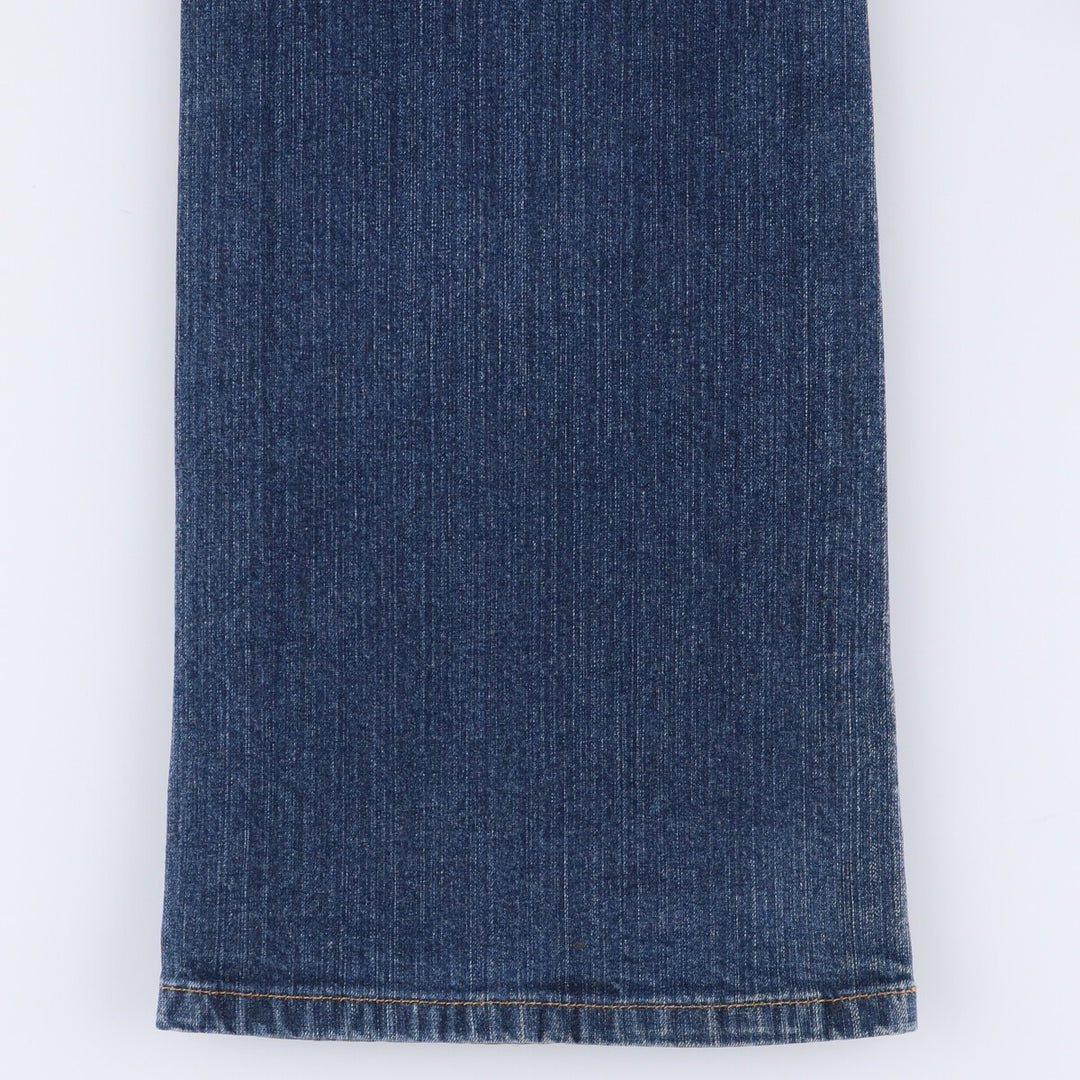 Ralph Lauren POLO JEANS COMPANY BOOTCUT Bootcut denim pants Women's XL (w31) Vintage cotton blue type Vintage Second Hand