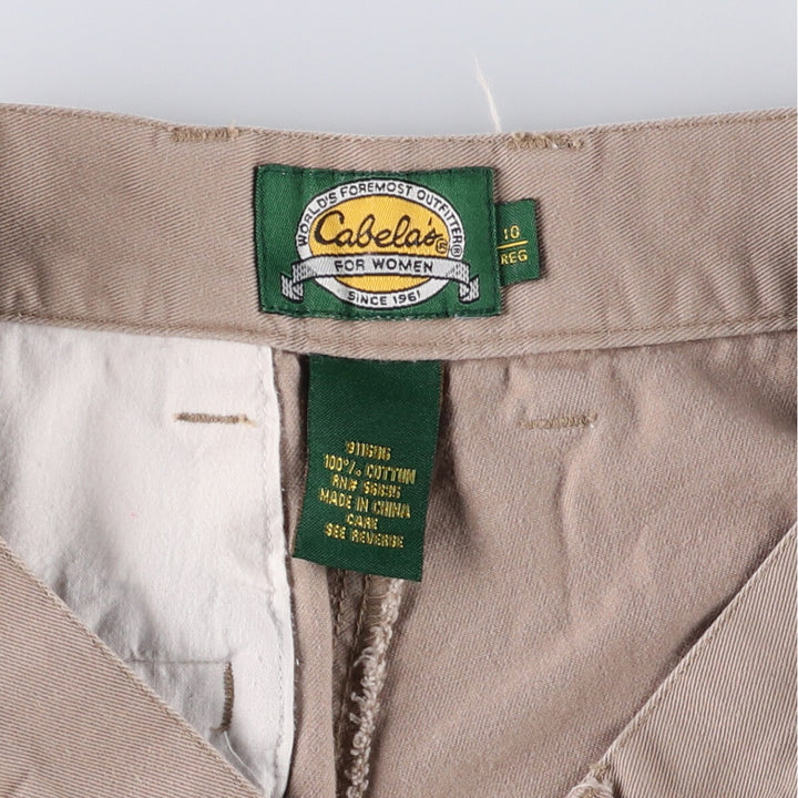 90s~00'S Cabelas Chino Shorts Shorts Men's W29 Vintage cotton Beige type Vintage Second Hand