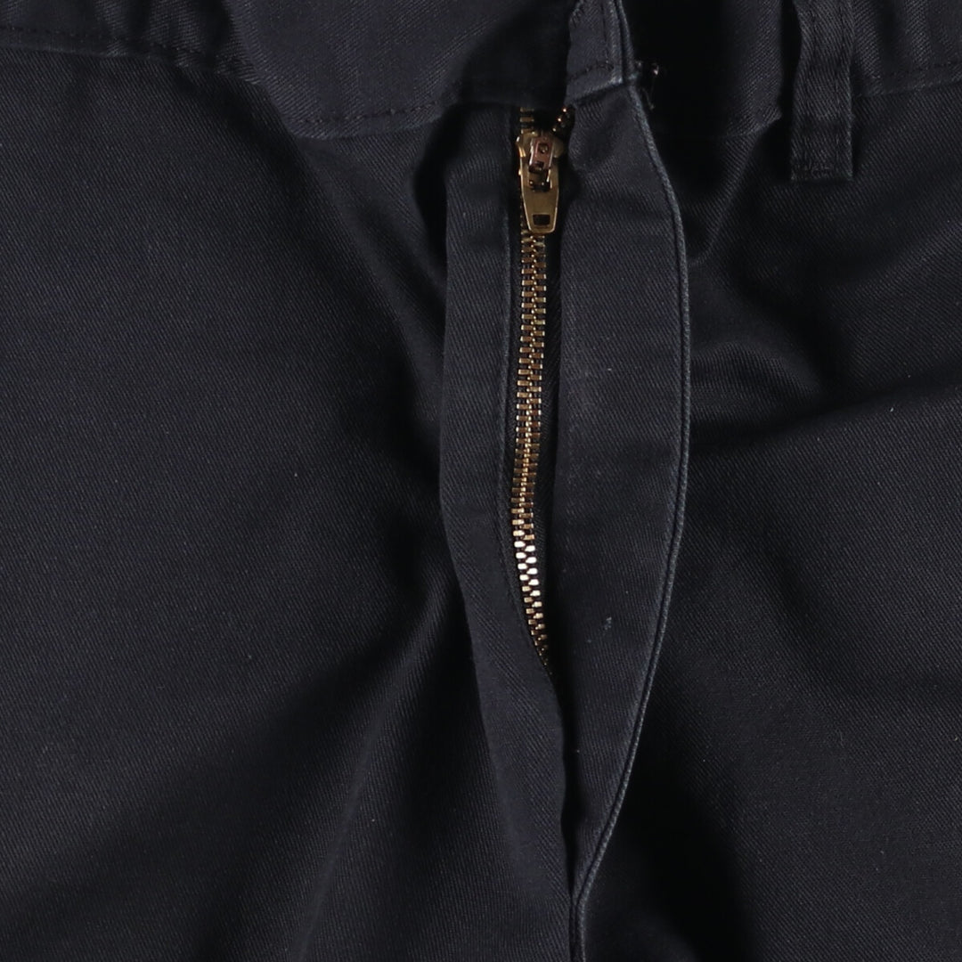 00s~ Dickies work shorts, half pants, men's size W34 cotton black type Vintage Second Hand