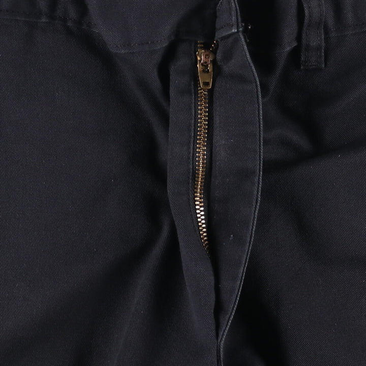 00s~ Dickies work shorts, half pants, men's size W34 cotton black type Vintage Second Hand