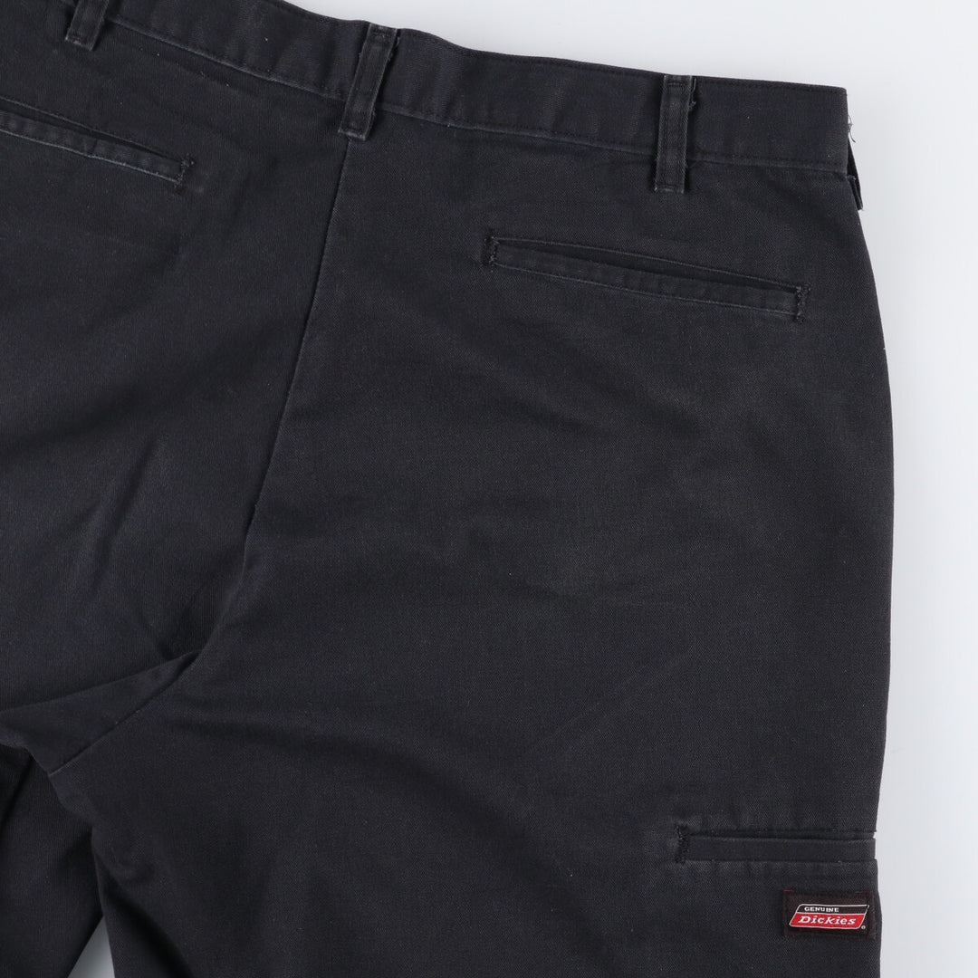00s~ Dickies work shorts, half pants, men's size W34 cotton black type Vintage Second Hand