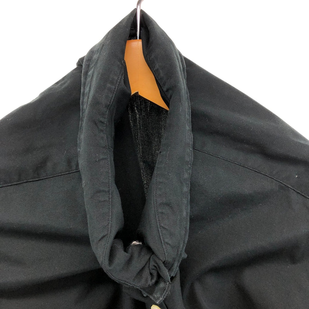 Ralph Lauren Custom Fit Long Sleeve Button Down Shirt Men's XXL cotton black type Vintage Second Hand