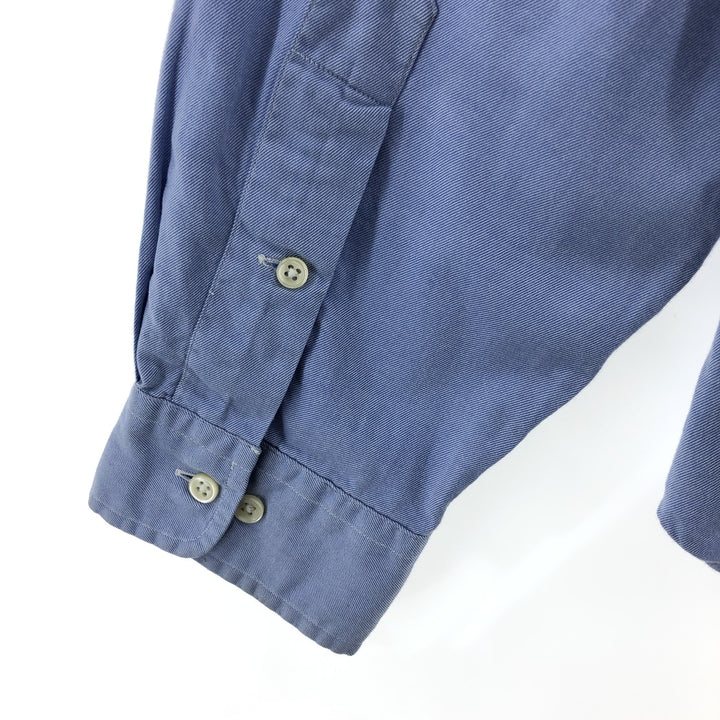 Ralph Lauren Classic Fit Long Sleeve Button Down Shirt, Men's Size L cotton Blue type light blue Vintage Second Hand