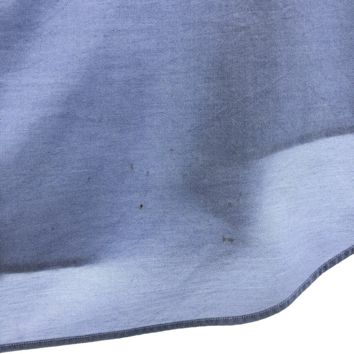 Ralph Lauren YARMOUTH long sleeve button down shirt, men's XL size cotton Blue type light blue Vintage Second Hand