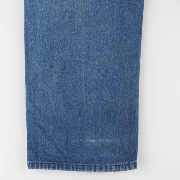 Dickies denim overalls for men, equivalent to W35 unclear blue type Vintage Second Hand