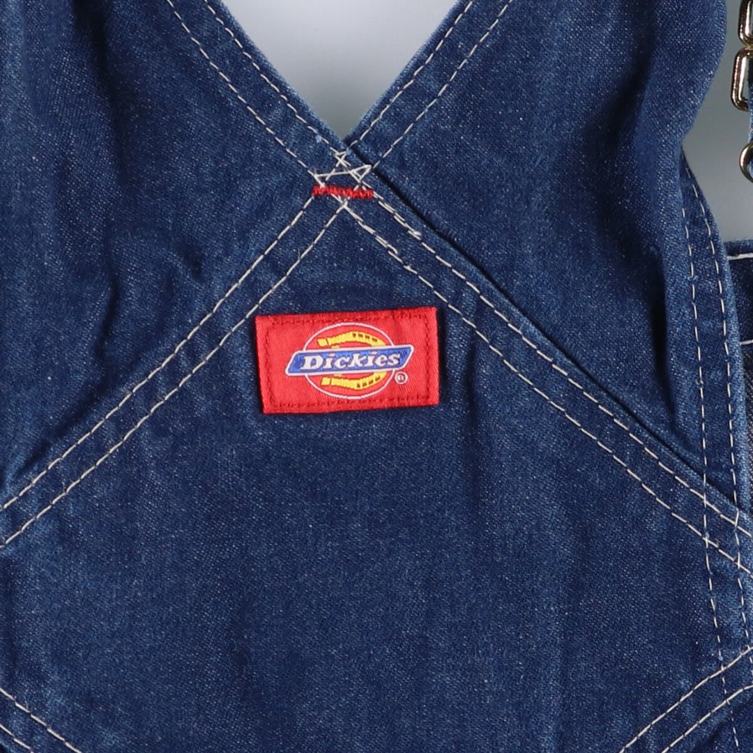 Dickies denim overalls for men, equivalent to w36 cotton blue type Vintage Second Hand