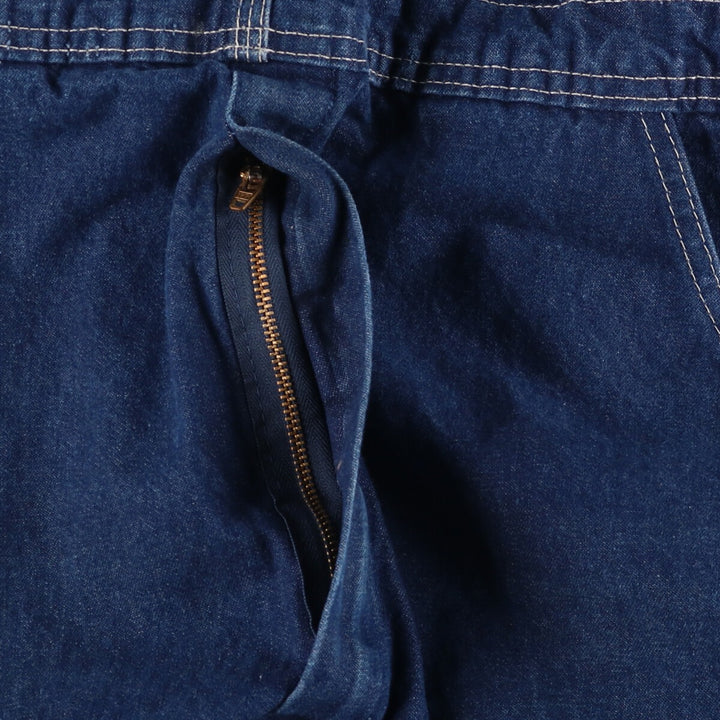 Dickies denim overalls for men, equivalent to w36 cotton blue type Vintage Second Hand