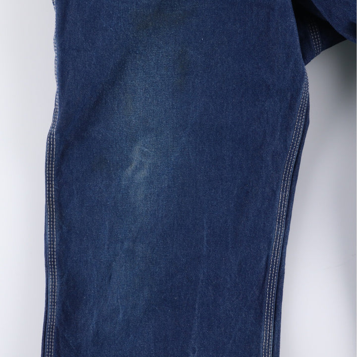 Dickies denim overalls for men, equivalent to w36 cotton blue type Vintage Second Hand