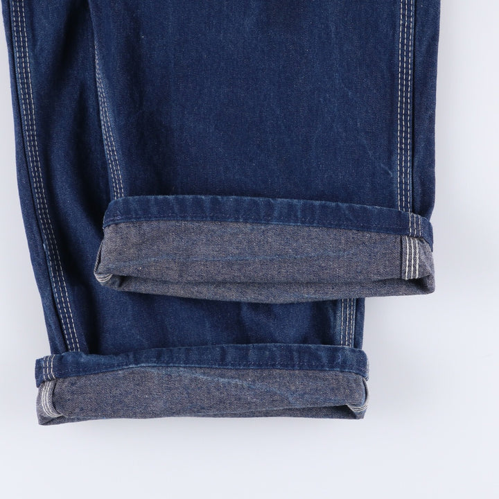 Dickies denim overalls for men, equivalent to w36 cotton blue type Vintage Second Hand