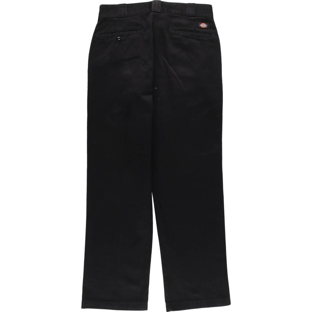 Dickies Work Pants Men's W33 polyester black type Vintage Second Hand