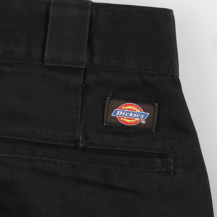 Dickies Work Pants Men's W33 polyester black type Vintage Second Hand