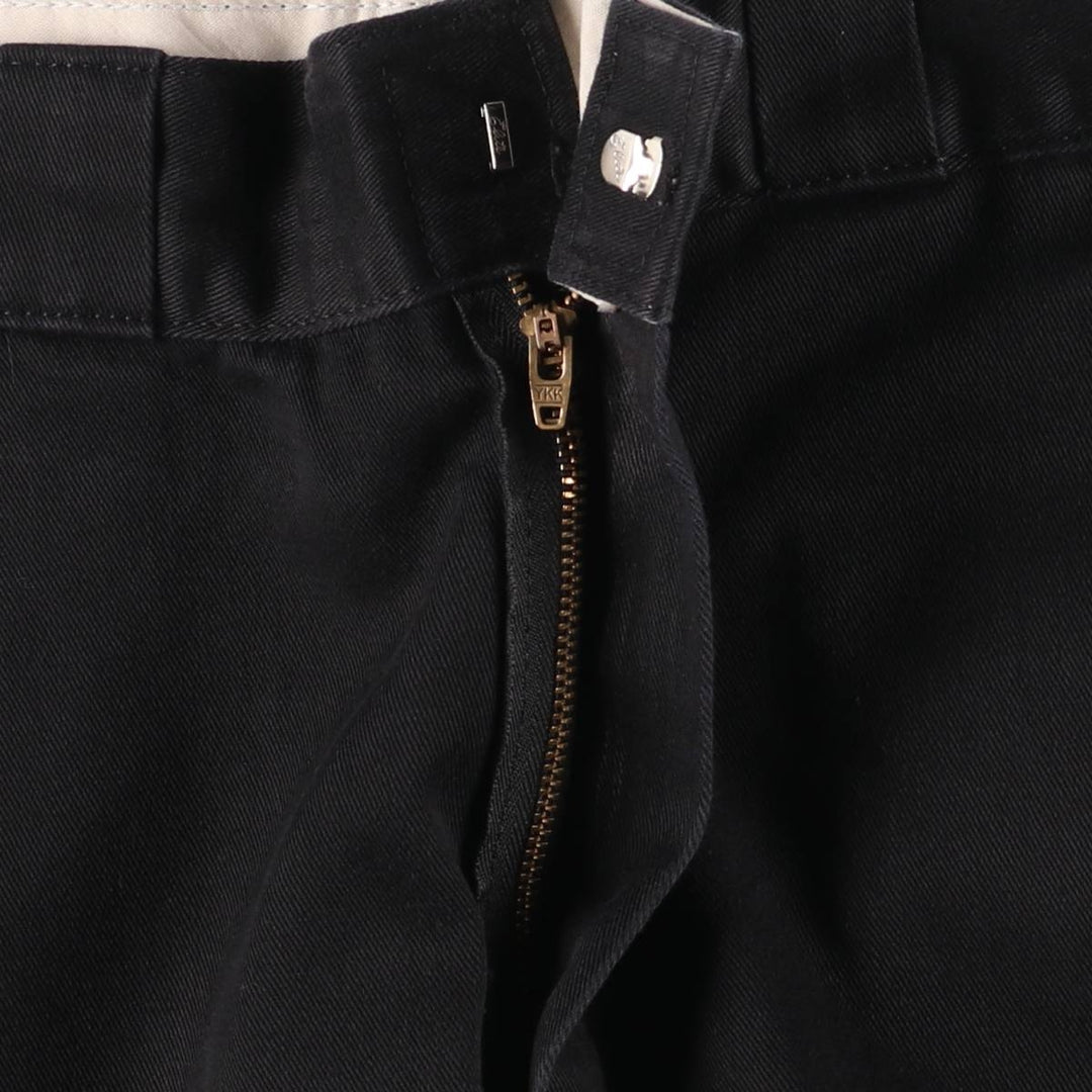 Dickies Work Pants Men's W33 polyester black type Vintage Second Hand
