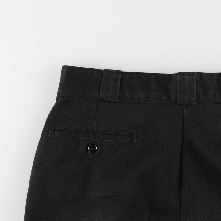 Dickies Work Pants Men's W33 polyester black type Vintage Second Hand