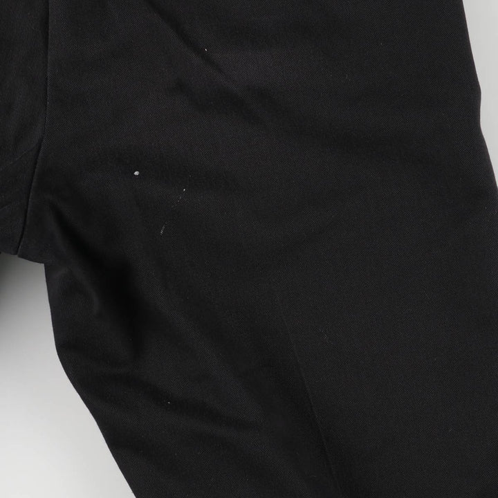 Dickies Work Pants Men's W33 polyester black type Vintage Second Hand