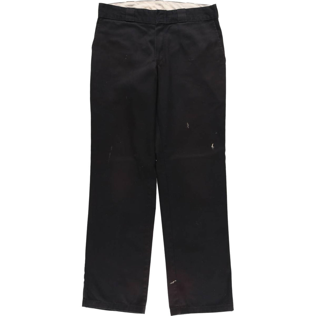 Dickies Work Pants Men's W34 unclear black type Vintage Second Hand