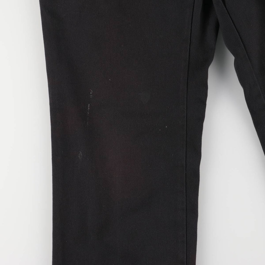 Dickies Work Pants Men's W34 unclear black type Vintage Second Hand