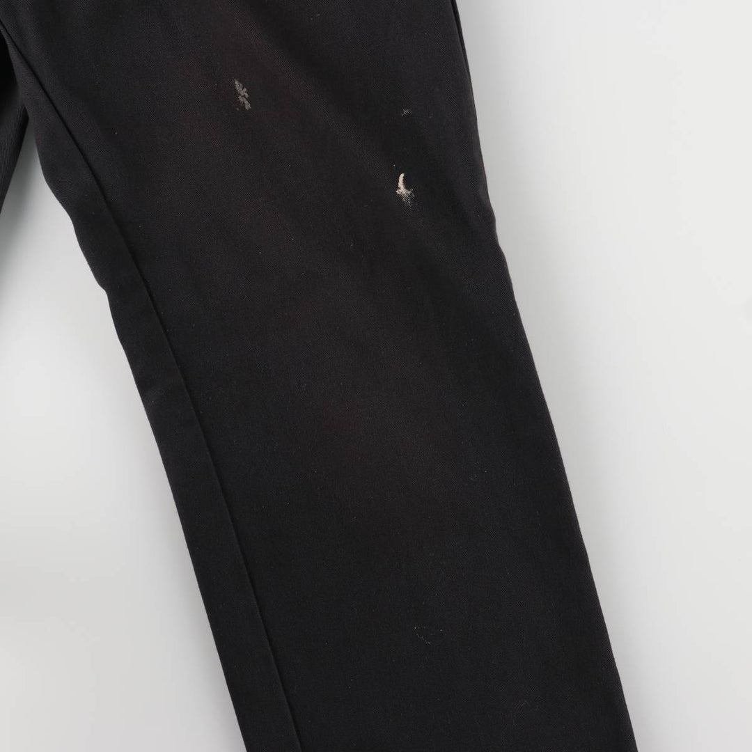 Dickies Work Pants Men's W34 unclear black type Vintage Second Hand