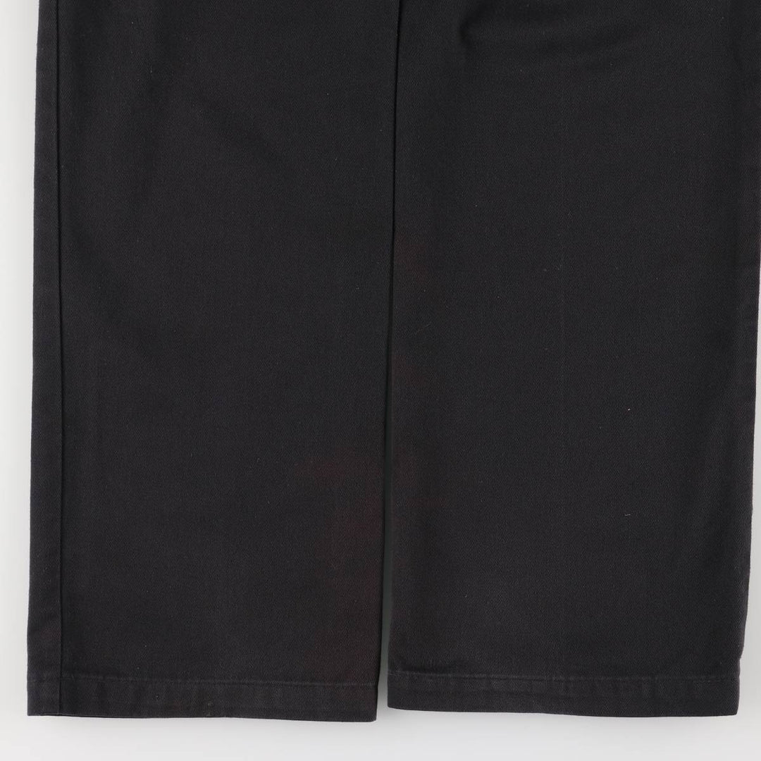 Dickies Work Pants Men's W34 unclear black type Vintage Second Hand