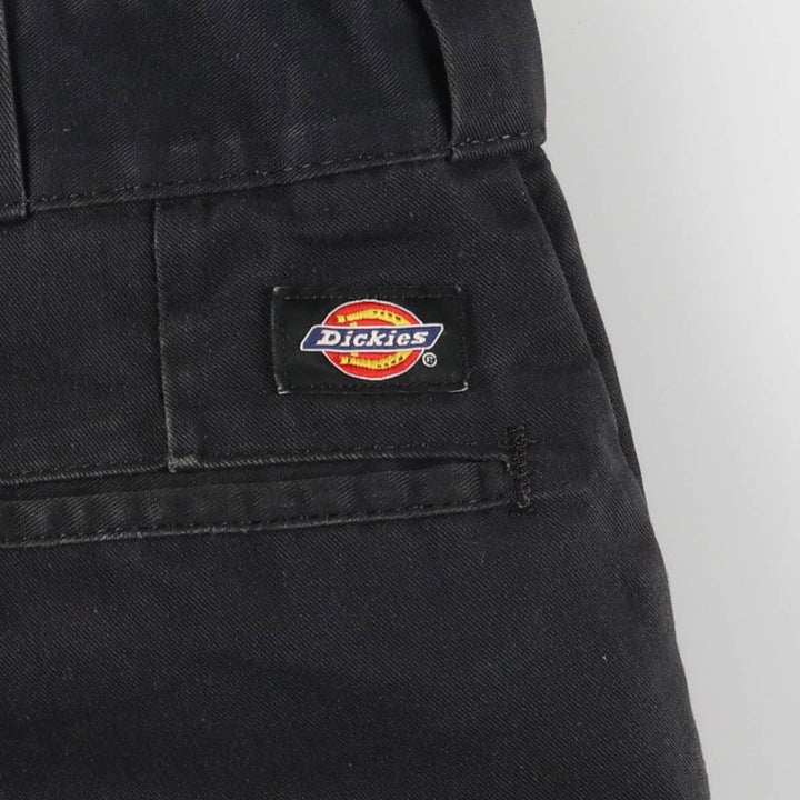 Dickies Regular Fit Work Pants Men's W35 equivalent polyester black type Vintage Second Hand