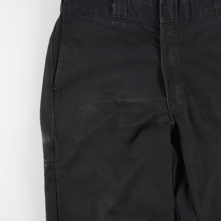 Dickies Regular Fit Work Pants Men's W35 equivalent polyester black type Vintage Second Hand