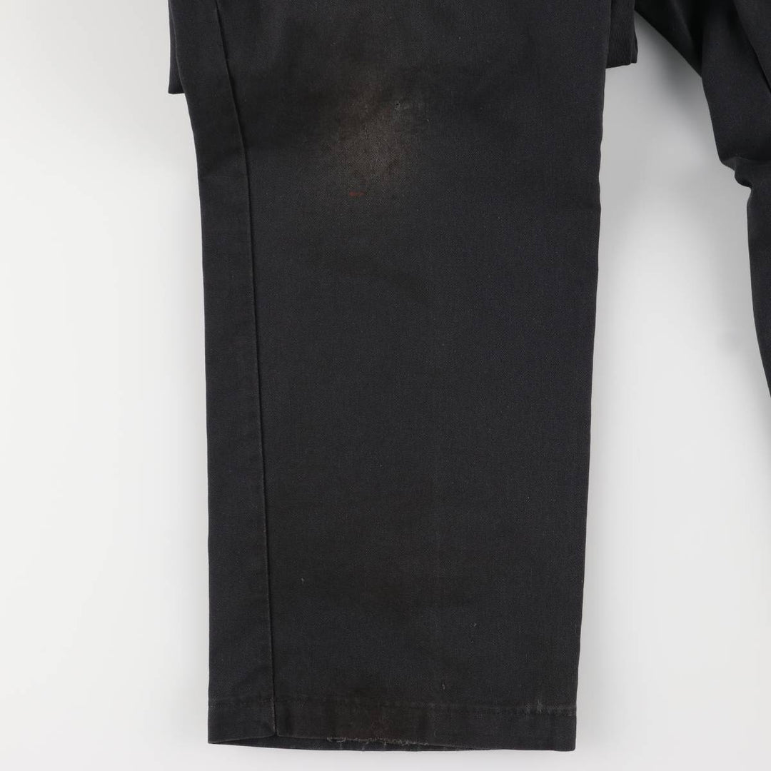 Dickies Regular Fit Work Pants Men's W35 equivalent polyester black type Vintage Second Hand
