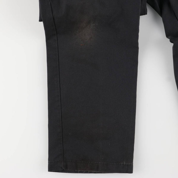 Dickies Regular Fit Work Pants Men's W35 equivalent polyester black type Vintage Second Hand