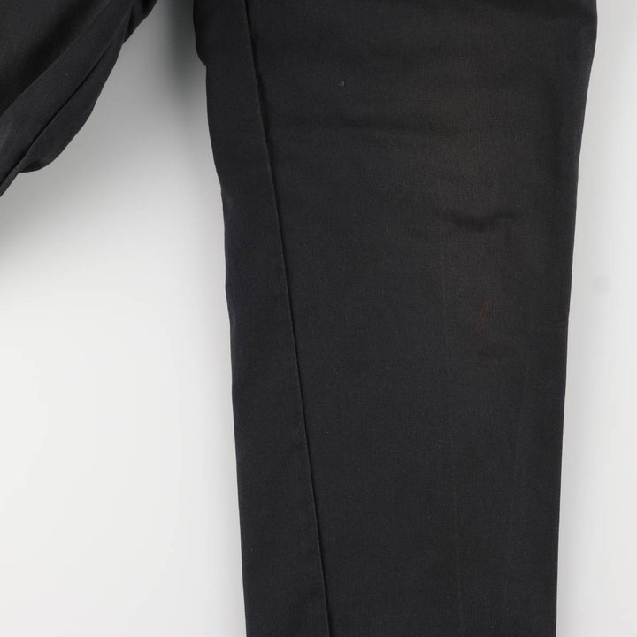 Dickies Regular Fit Work Pants Men's W35 equivalent polyester black type Vintage Second Hand