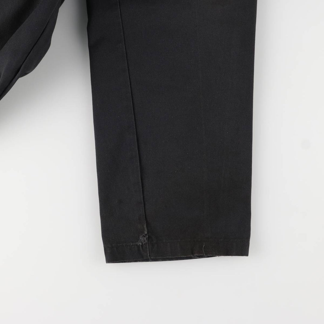 Dickies Regular Fit Work Pants Men's W35 equivalent polyester black type Vintage Second Hand