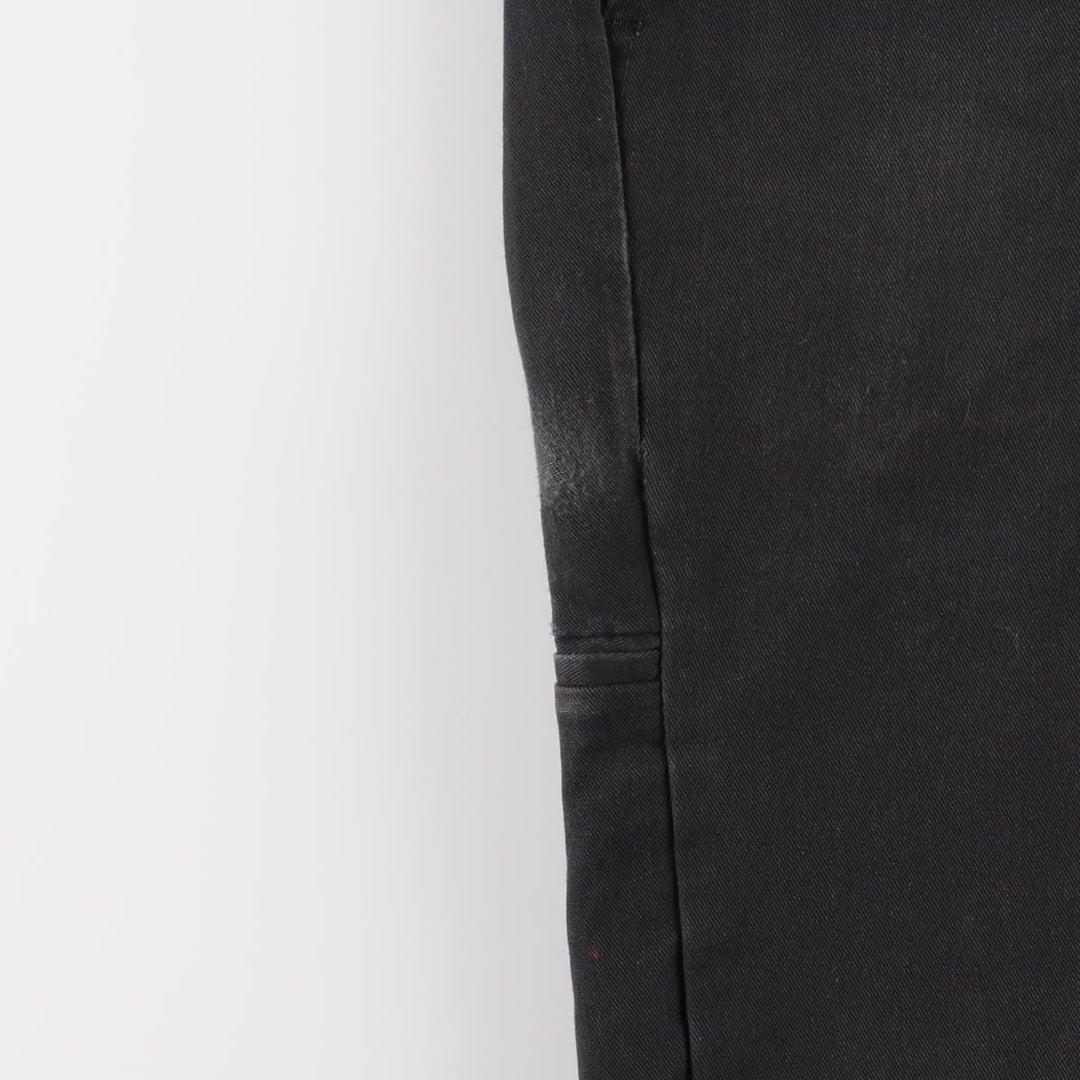 Dickies Regular Fit Work Pants Men's W35 equivalent polyester black type Vintage Second Hand
