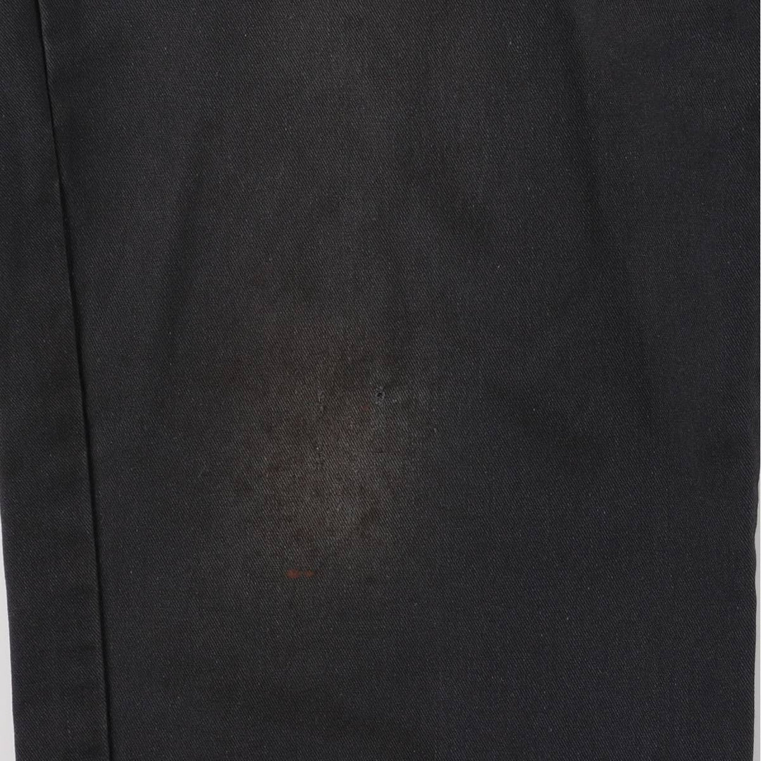 Dickies Regular Fit Work Pants Men's W35 equivalent polyester black type Vintage Second Hand