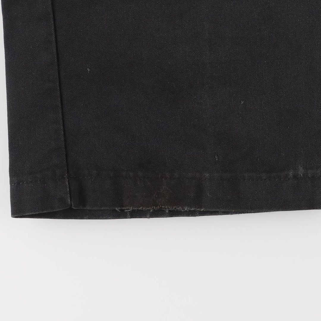 Dickies Regular Fit Work Pants Men's W35 equivalent polyester black type Vintage Second Hand