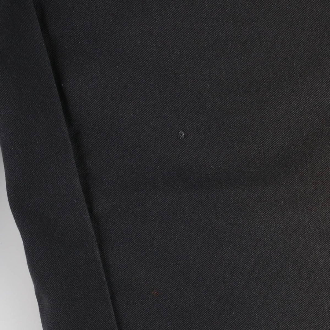 Dickies Regular Fit Work Pants Men's W35 equivalent polyester black type Vintage Second Hand