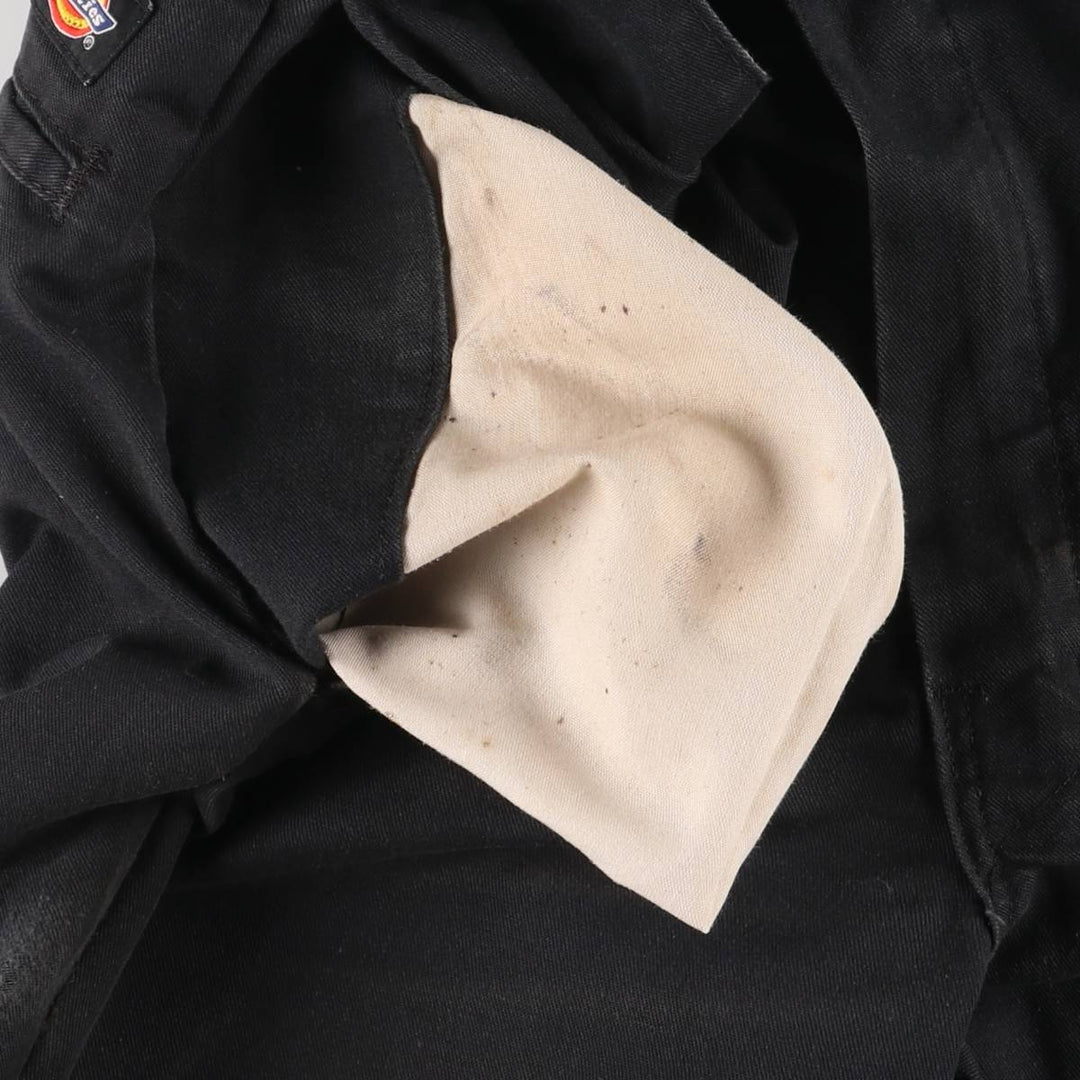 Dickies Regular Fit Work Pants Men's W35 equivalent polyester black type Vintage Second Hand