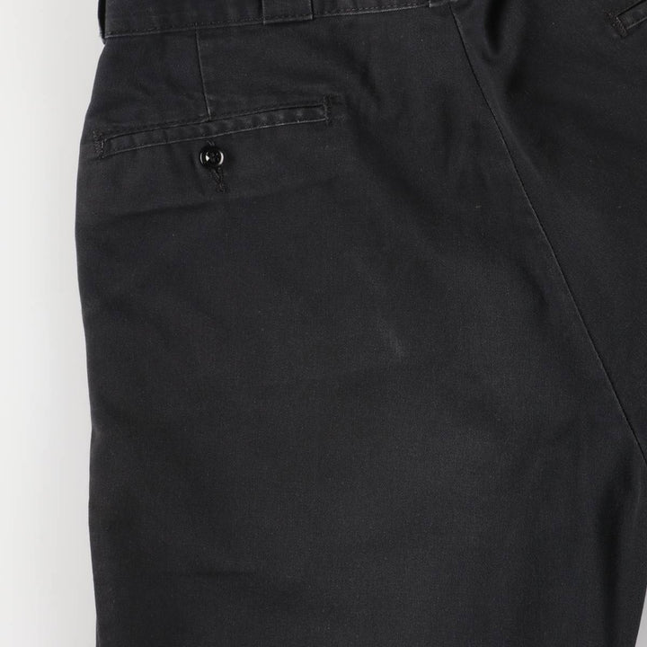 Dickies Regular Fit Work Pants Men's W35 equivalent polyester black type Vintage Second Hand