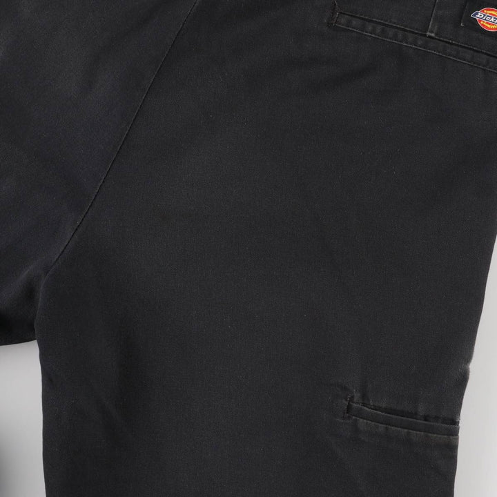 Dickies Regular Fit Work Pants Men's W35 equivalent polyester black type Vintage Second Hand